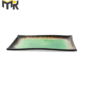 Assiette rectangulaire